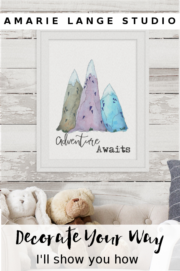 Amarie Lange Studio - Adventure Awaits Printable