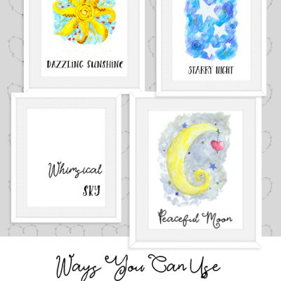 Sun, Stars & Moon Nursery Decor