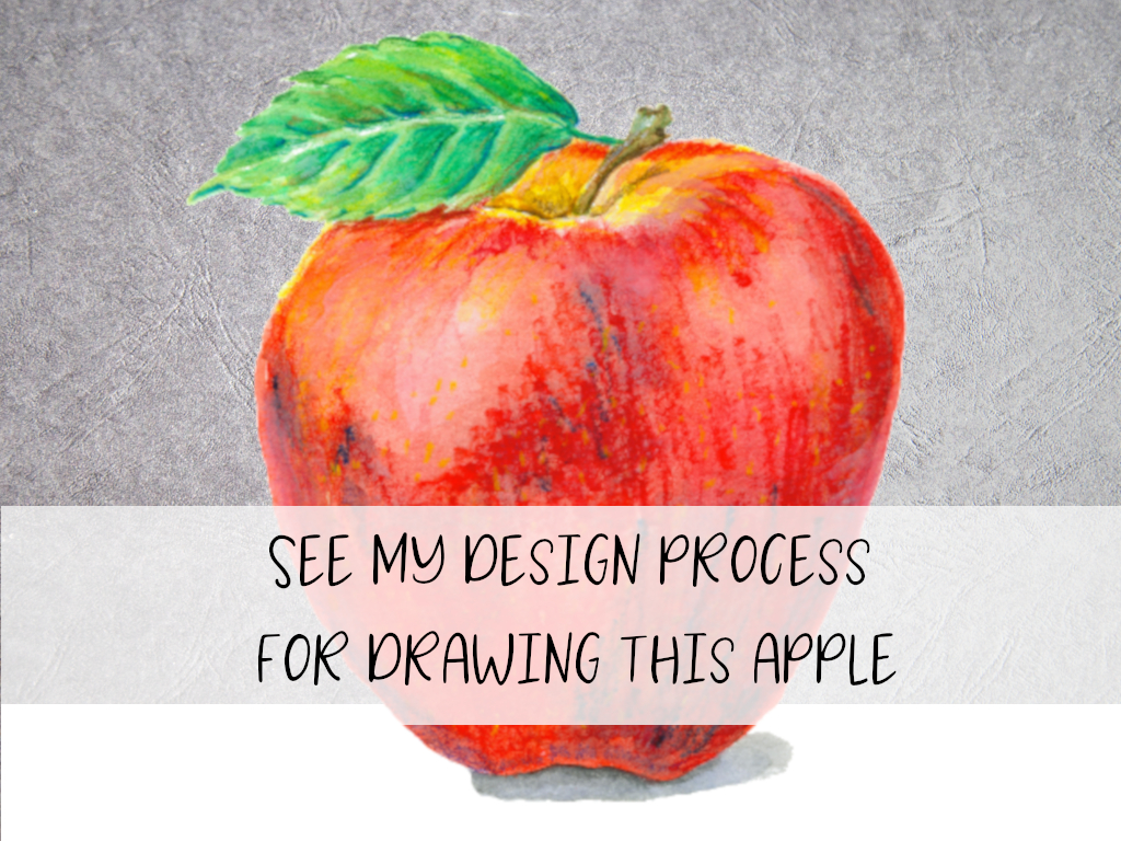 Amarie Lange Studio - Watercolor Apple 