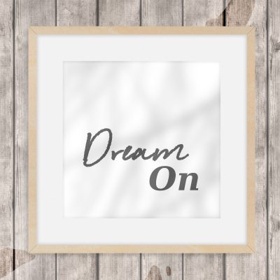 Dream On Minimalist Printable - Amarie Lange Studio