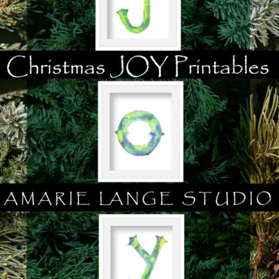 Christmas JOY printables