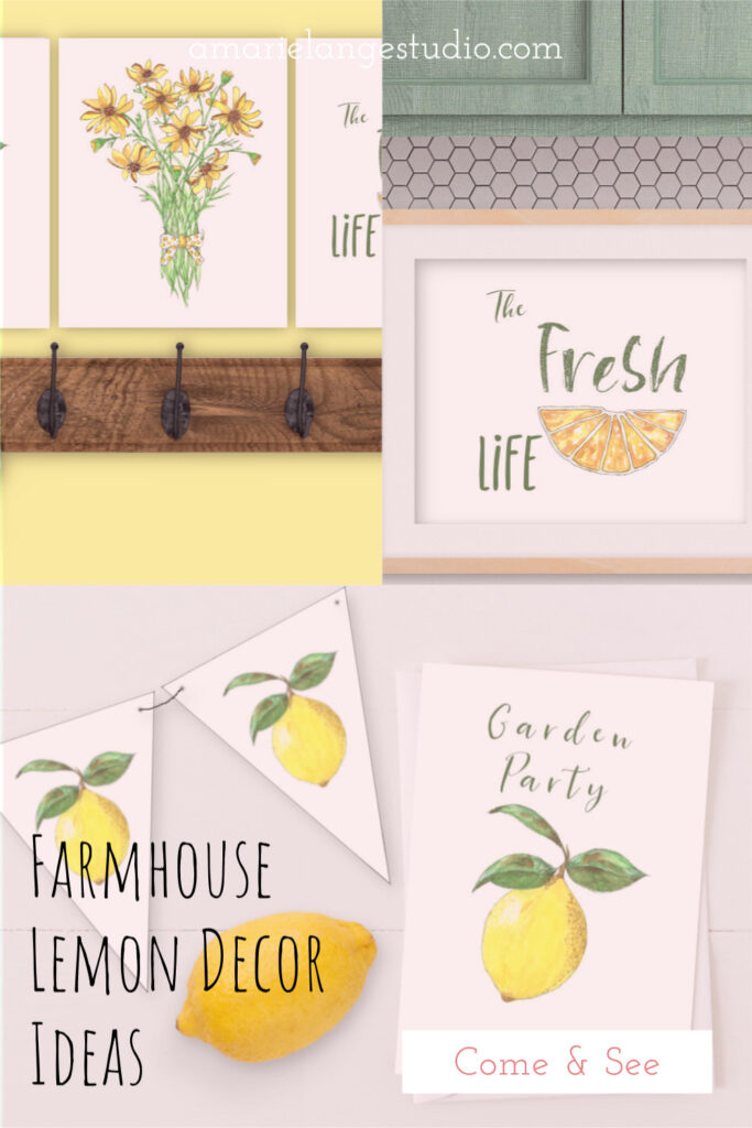 Farmhouse Lemon Decor Ideas
