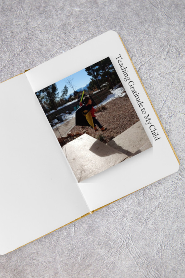 photo of boy jumping - nursery gratitude prompts