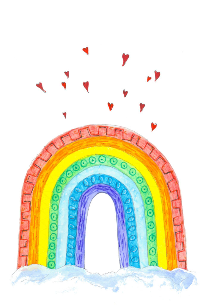 Watercolor Pencils Rainbow