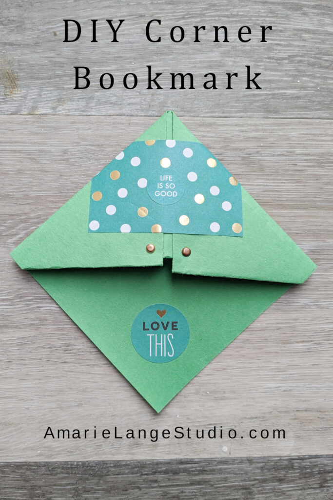 DIY Handmade Corner Bookmark