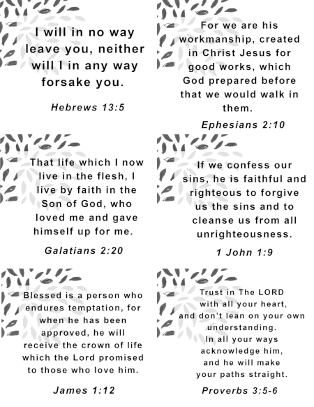 Bible Verses for Everyday Life